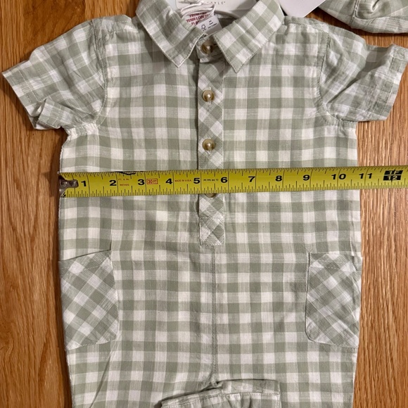 Haute Hippie Baby Boy 1 Piece Outfit W/Matching Hat - Picture 9 of 9